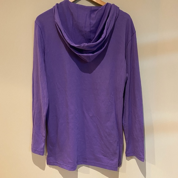 Original Use Mens Long Sleeve Hooded Shirt - Picture 4 of 5